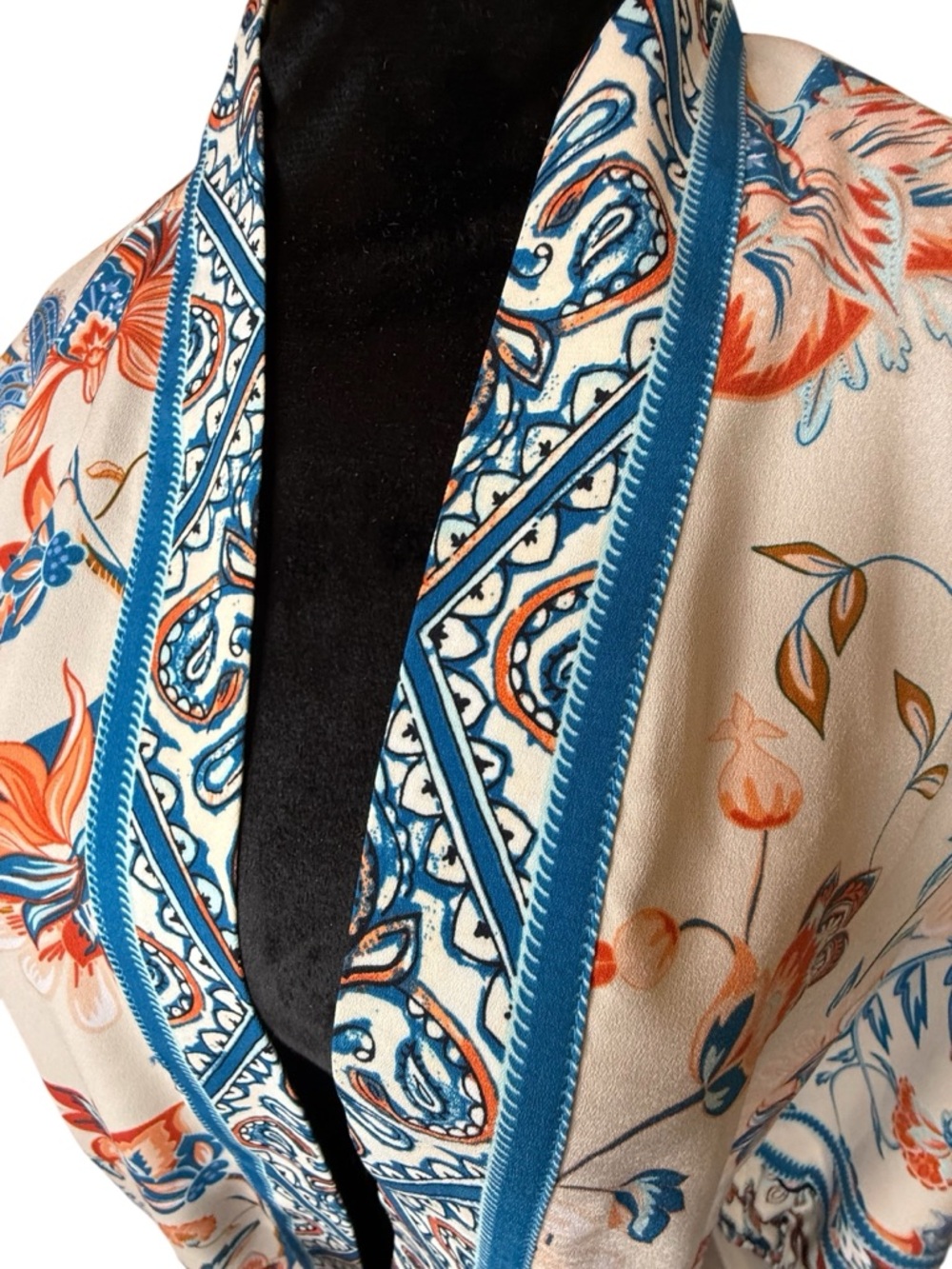 Chico’s Beautiful Reversible Kimono Duster